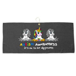 Autism Awareness It's OK To Be Different Women Large Microfiber Waffle Golf Towel