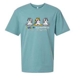 Autism Awareness It's OK To Be Different Women Sueded Cloud Jersey T-Shirt