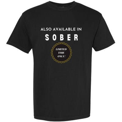 Also Available In Sober Funny Adult Drinking Humor Garment-Dyed Heavyweight T-Shirt