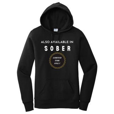 Also Available In Sober Funny Adult Drinking Humor Women's Pullover Hoodie