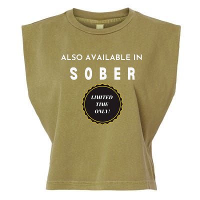 Also Available In Sober Funny Adult Drinking Humor Garment-Dyed Women's Muscle Tee