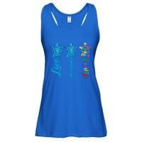 Autism Awareness Its Ok To Be Autism Different Turtle Cute Gift Ladies Essential Flowy Tank