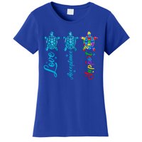 Autism Awareness Its Ok To Be Autism Different Turtle Cute Gift Women's T-Shirt