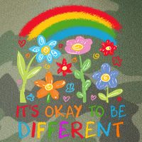 Autism Awareness ItS Ok To Be Different Legacy Tie Dye Trucker Hat