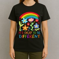 Autism Awareness ItS Ok To Be Different T-Shirt