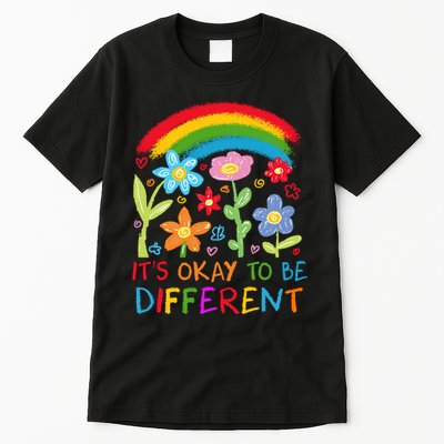 Autism Awareness ItS Ok To Be Different Tall T-Shirt