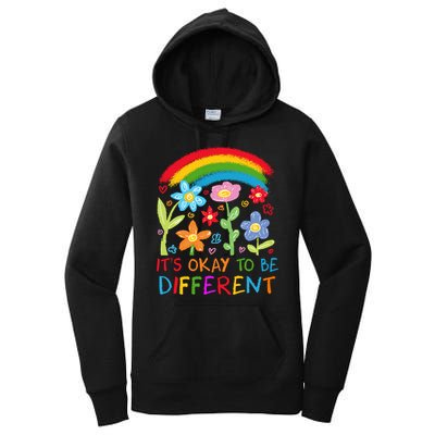 Autism Awareness ItS Ok To Be Different Women's Pullover Hoodie