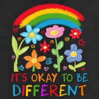 Autism Awareness ItS Ok To Be Different 25L Jumbo Tote