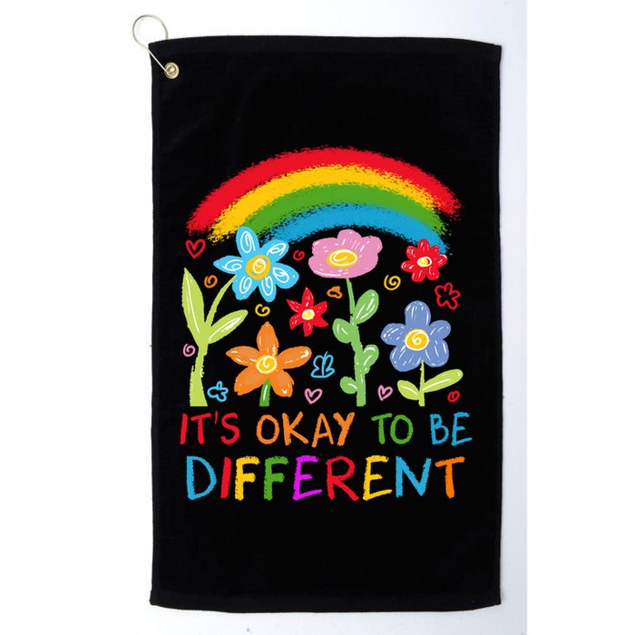 Autism Awareness ItS Ok To Be Different Golf Towel