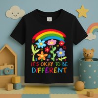Autism Awareness ItS Ok To Be Different Toddler T-Shirt