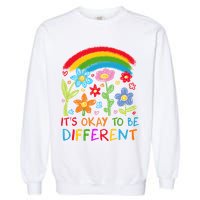 Autism Awareness ItS Ok To Be Different Garment-Dyed Sweatshirt