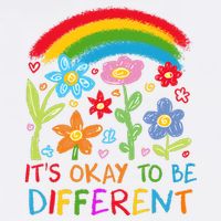 Autism Awareness ItS Ok To Be Different Garment-Dyed Sweatshirt