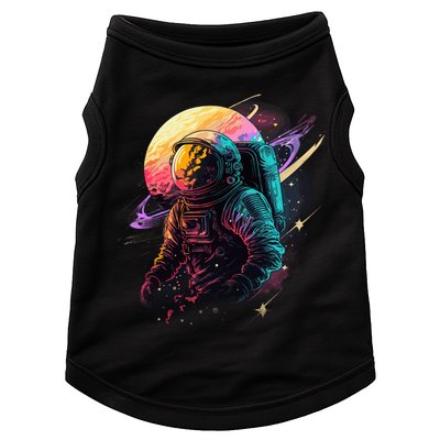 An Astronaut In Outer Space Doggie Tank