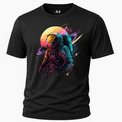 An Astronaut In Outer Space Performance Shirt