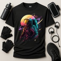 An Astronaut In Outer Space Performance Shirt