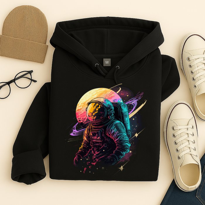 An Astronaut In Outer Space Hoodie