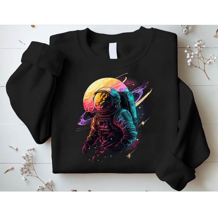 An Astronaut In Outer Space Sweatshirt