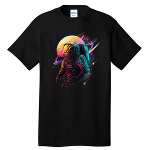 An Astronaut In Outer Space Tall T-Shirt