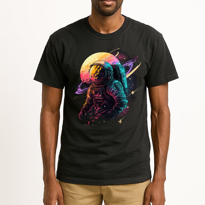 An Astronaut In Outer Space Tall T-Shirt