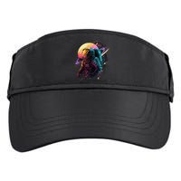 An Astronaut In Outer Space Adult Drive Performance Visor