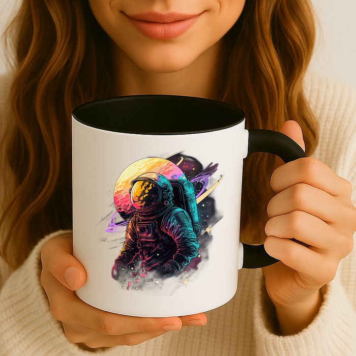 An Astronaut In Outer Space Mug