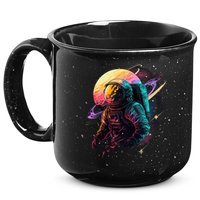 An Astronaut In Outer Space 15oz Campfire Ceramic Mug