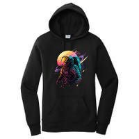 An Astronaut In Outer Space Women's Pullover Hoodie