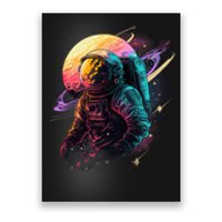 An Astronaut In Outer Space Poster