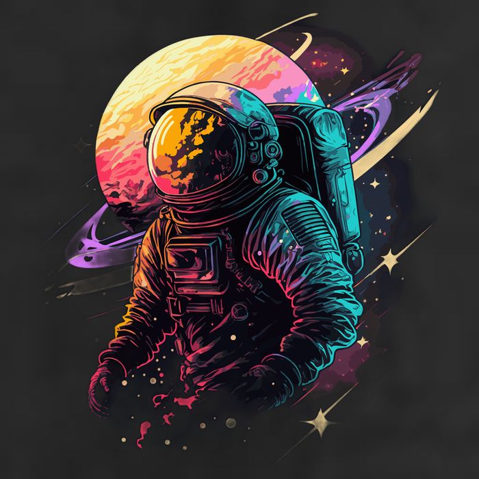 An Astronaut In Outer Space 25L Jumbo Tote