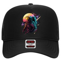 An Astronaut In Outer Space Trucker Hat