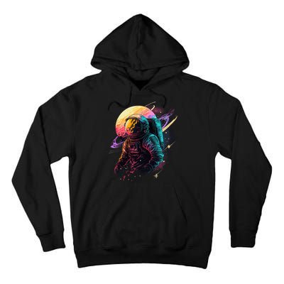 An Astronaut In Outer Space Tall Hoodie