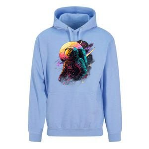 An Astronaut In Outer Space Unisex Surf Hoodie