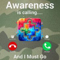 Autism Awareness Is Calling I Must Go Legacy Tie Dye Trucker Hat