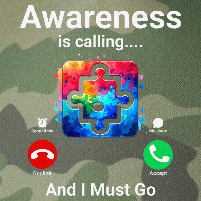 Autism Awareness Is Calling I Must Go Legacy Tie Dye Trucker Hat