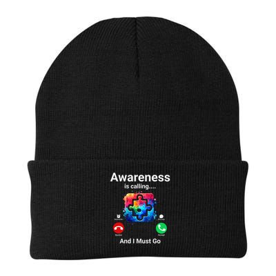 Autism Awareness Is Calling I Must Go Beanie