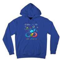 Autism Awareness I Wear Blue For Autism Family Support Hoodie