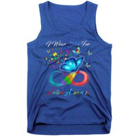 Autism Awareness I Wear Blue For Autism Family Support Tank Top