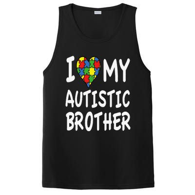 Autism Awareness I Love My Autistic Brother PosiCharge Competitor Tank