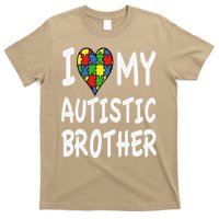 Autism Awareness I Love My Autistic Brother T-Shirt