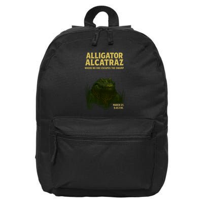 Alligator Alcatraz In Action 16 in Basic Backpack