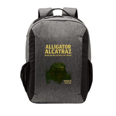 Alligator Alcatraz In Action Vector Backpack