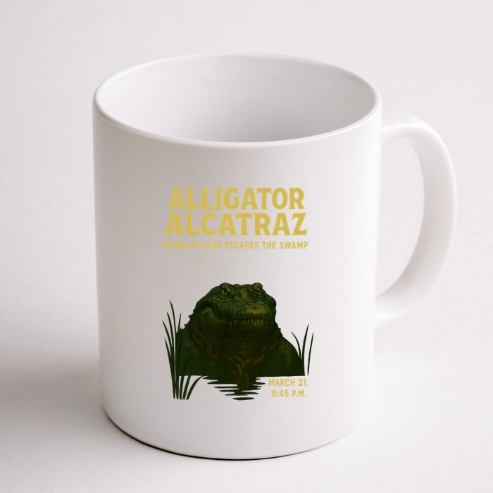 Alligator Alcatraz In Action Mug