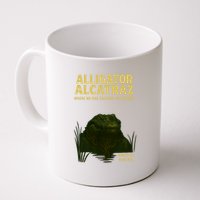 Alligator Alcatraz In Action Mug