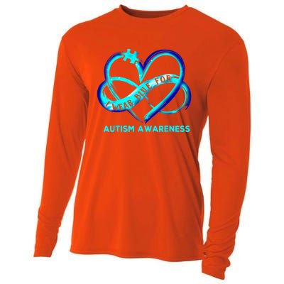 Autism Awareness - I Wear Blue For Autism Awareness Gifts Cooling Performance Long Sleeve Crew