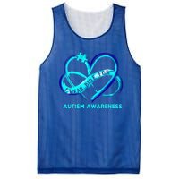 Autism Awareness - I Wear Blue For Autism Awareness Gifts Mesh Reversible Basketball Jersey Tank