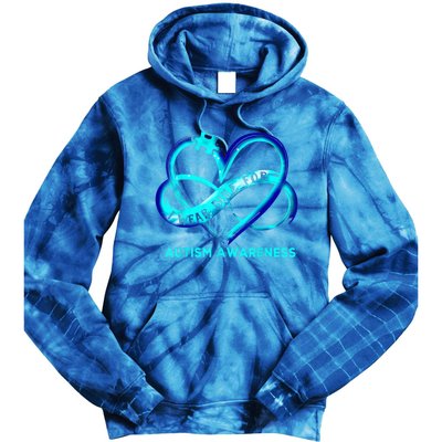 Autism Awareness - I Wear Blue For Autism Awareness Gifts Tie Dye Hoodie