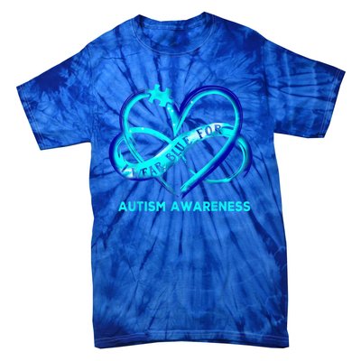 Autism Awareness - I Wear Blue For Autism Awareness Gifts Tie-Dye T-Shirt