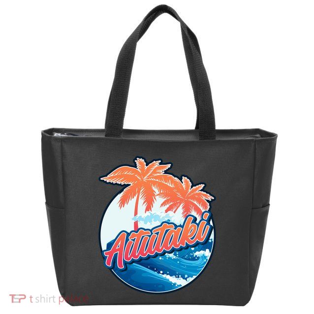 Aitutaki Zip Tote Bag