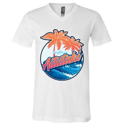 Aitutaki V-Neck T-Shirt