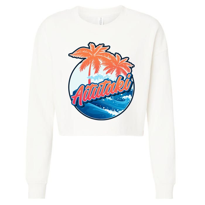 Aitutaki Cropped Pullover Crew